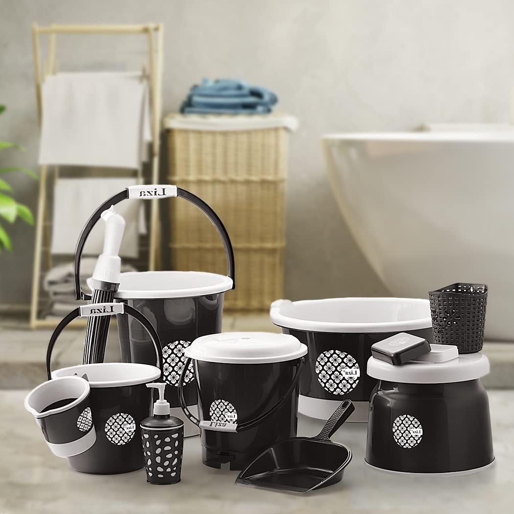 Plastic Bathroom Set